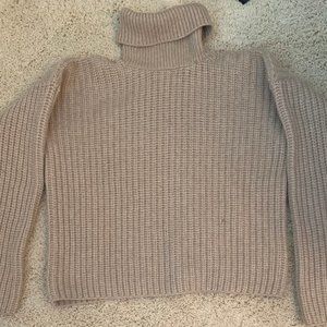 Joseph Tricot bulky ribbed turtleneck sweater